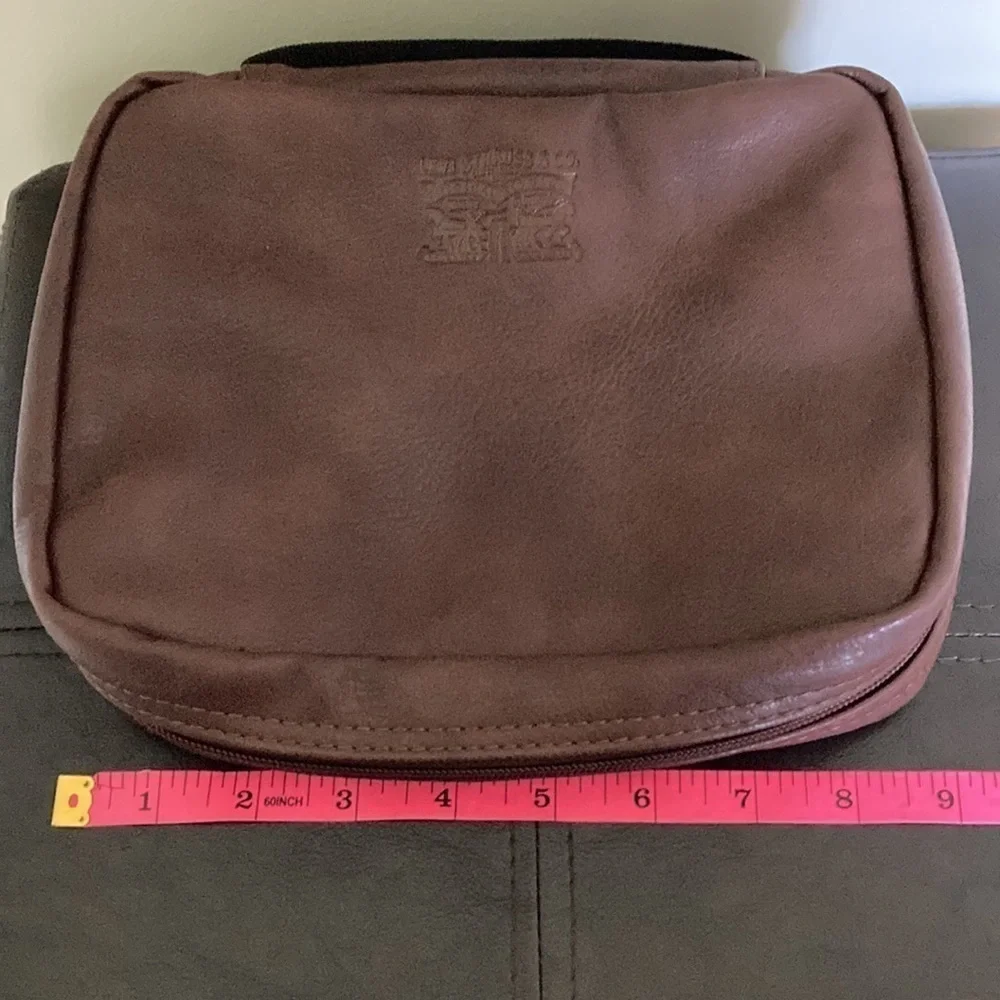 Levi Strauss & Co Brown Travel Toiletry Bag